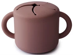 Mushie woodchuck snack kop